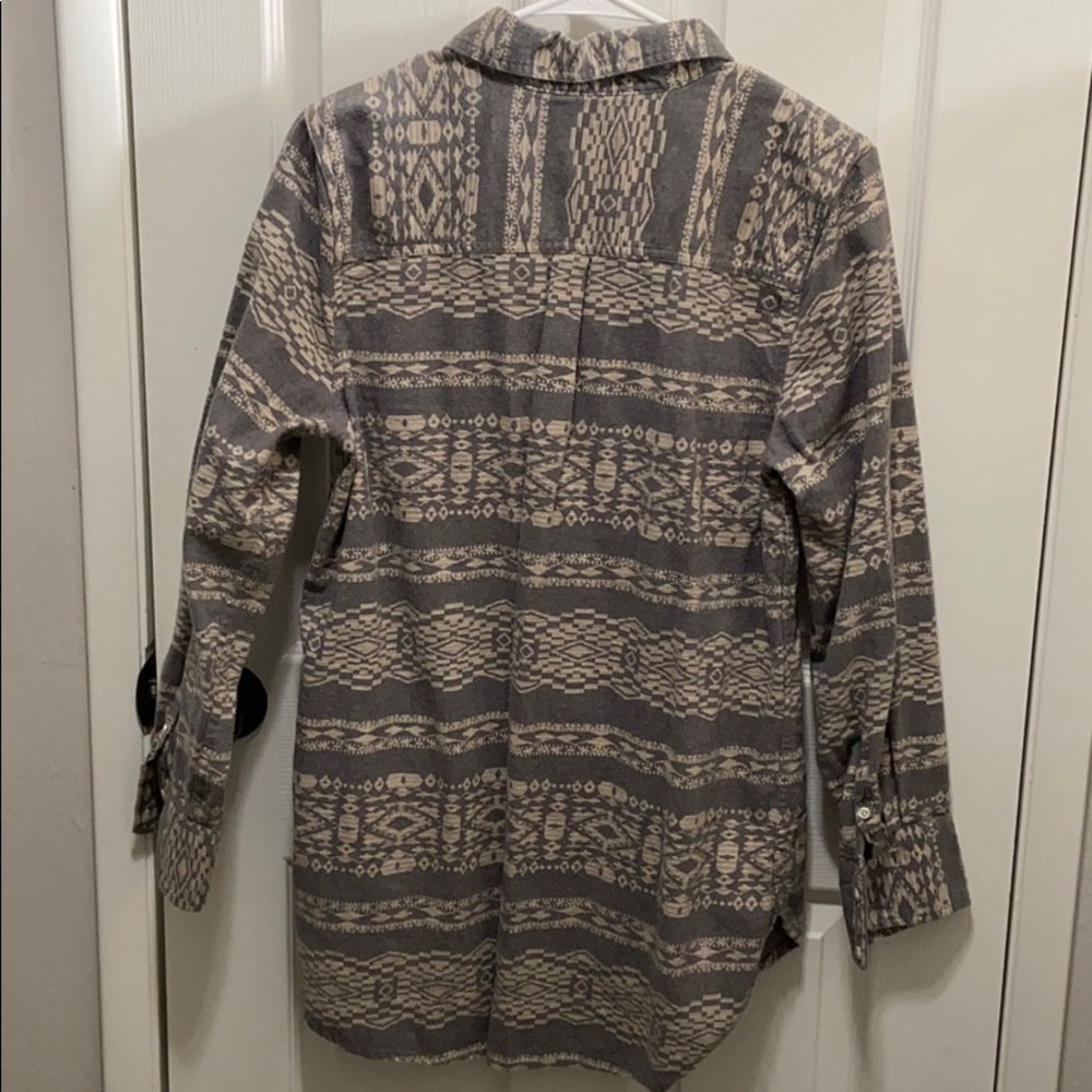 Merona Pullover Button Down Flannel - image 6